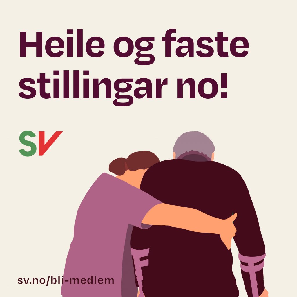 Heile og faste stillingar no!. Illustrasjon