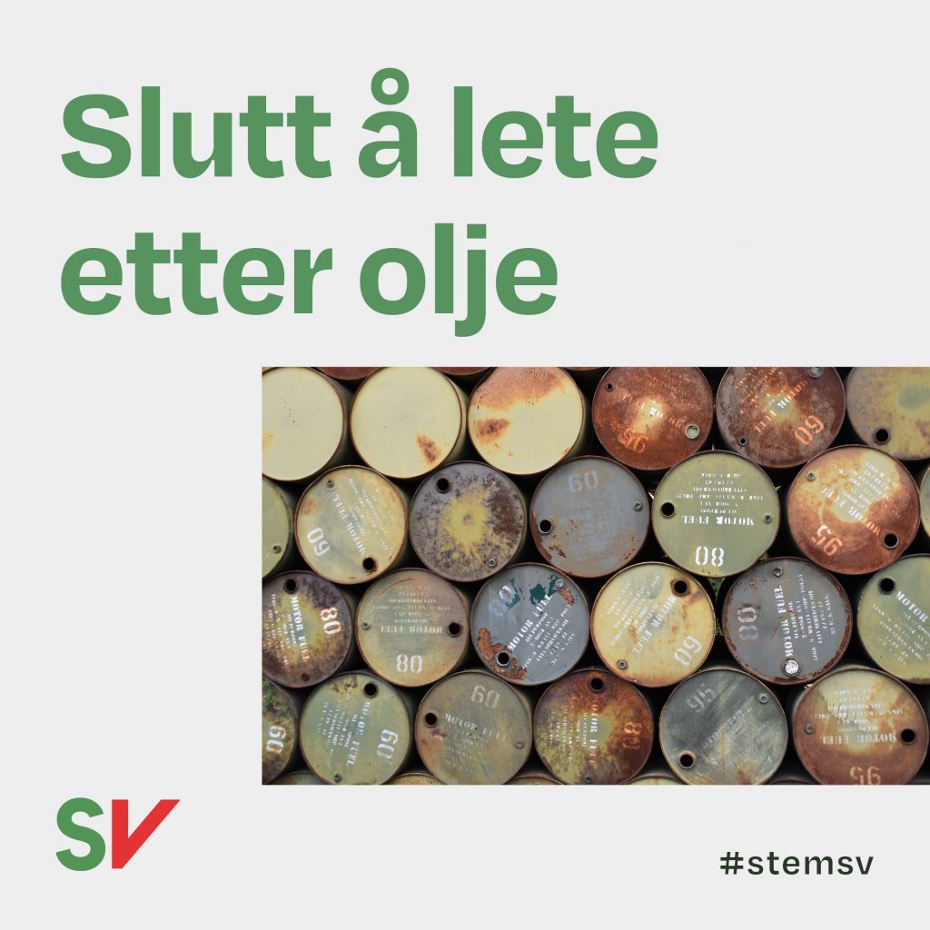 Slutt å lete etter olje - mange oljetønner. tekst og foto