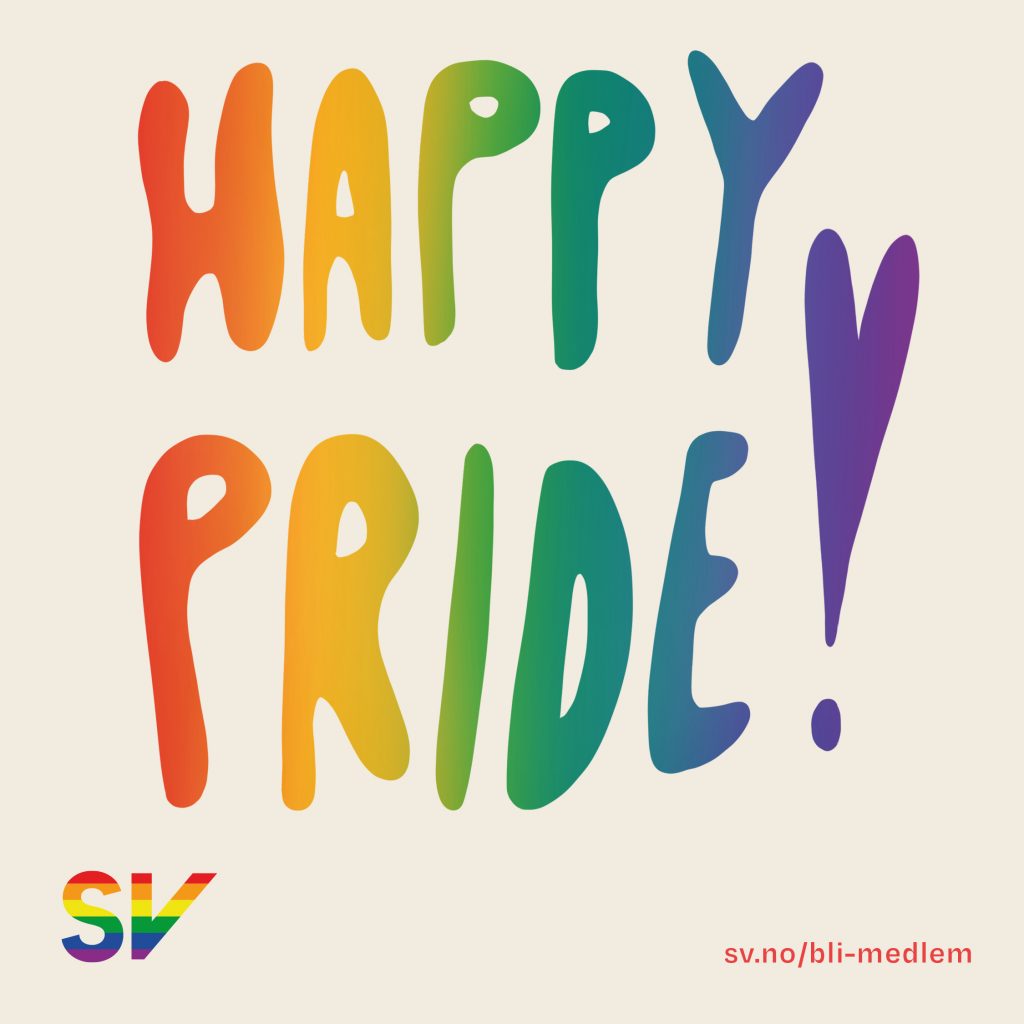 Happy pride!. illustrasjon