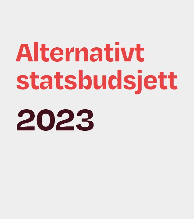 Alternativt statsbudsjett 2023. grafikk